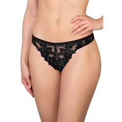 Sans Complexe Damen Arum String, Nero Or, 50 EU von Sans Complexe