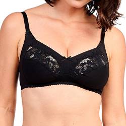 Sans Complexe Damen Coton d'Arum 754438 BH, Schwarz, 80D von Sans Complexe