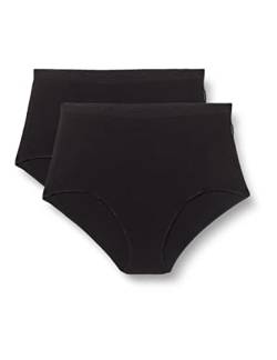 Sans Complexe Damen Douceur Bambou Bikinislip, Schwarz + Schwarz, 42-44 von Sans Complexe