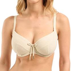 Sans Complexe Damen Glow It Up Badeanzug Top mit Bügel, Ivory Gold, 85D von Sans Complexe