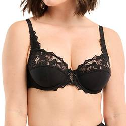 Sans Complexe Damen Push Up COTON D'ARUM Schalen, Spitze, Schwarz, 105EE (Herstellergröße: EU: 90E) von Sans Complexe