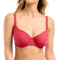 Sans Complexe Damen Reflet Badeanzug Top mit Bügel, Kirschrot, 95E von Sans Complexe