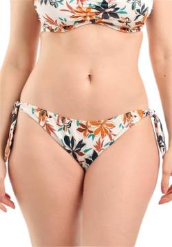 Sans Complexe Damen Staytation, tiefer sitzender Badeanzug, Floral Print Ivory, 40/42 von Sans Complexe