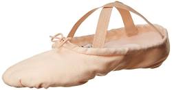 SANSHA Herren Pro 1 Canvas Ballettschuh, Helles Pink, 16 Wide von Sansha