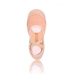 SANSHA Damen Dance Sneakers Ballerinas, Rose, 38.5 EU von Sansha