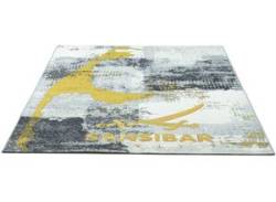 Teppich SANSIBAR "Rantum Beach SA-028" Teppiche Gr. B/L: 130 cm x 190 cm, 3 mm, 1 St., bunt (grey multi) Esszimmerteppiche von Sansibar