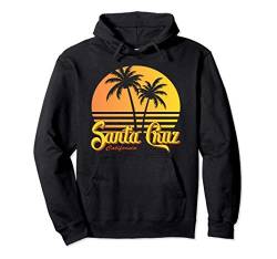 Santa Cruz California Pullover Hoodie von Santa Cruz CA Vintage Retro Graphic Designs
