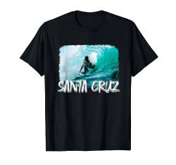 Santa Cruz California Surfer T-Shirt von Santa Cruz CA Vintage Retro Graphic Designs