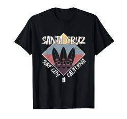 Santa Cruz Vintage Retro California Surf T-Shirt von Santa Cruz CA Vintage Retro Graphic Designs