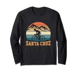 Santa Cruz CA Mountainbike Bike MTB Fahrrad Langarmshirt von Santa Cruz City, Surf & Retro Vintage Motive