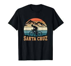 Santa Cruz CA Mountainbike Bike MTB Fahrrad T-Shirt von Santa Cruz City, Surf & Retro Vintage Motive