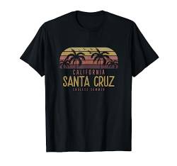 70er 80er CA California Endless Summer Santa Cruz T-Shirt von Santa Cruz Retro Vintage T Shirt 70s Surf Wear