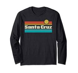 70er 80er CA Retro Retro Sunset Santa Cruz Langarmshirt von Santa Cruz Retro Vintage T Shirt 70s Surf Wear