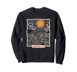 70s 80s CA Retro Sunset Ocean Santa Cruz Sweatshirt von Santa Cruz Retro Vintage T Shirt 70s Surf Wear