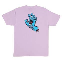 SANTA CRUZ Herren S/S T-Shirt Screaming Hand Skate T-Shirt - Flieder, Größe: L von Santa Cruz