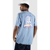 Santa Cruz Beach Bum Hand Strip T-Shirt dusty blue von Santa Cruz