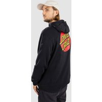 Santa Cruz Classic Dot Chest Hoodie black von Santa Cruz