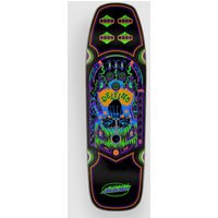 Santa Cruz Delfino Pinball Shaped 9.13" Skateboard Deck black von Santa Cruz