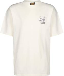 Santa Cruz Delta Shadow Dot T-Shirt Unbleached Cotton M von Santa Cruz