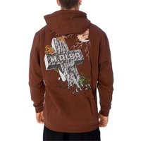 Santa Cruz Hoodie Santa Cruz Malba Tombstone Hoodie Herren Kapuzenpullover sepia (1-tlg) von Santa Cruz