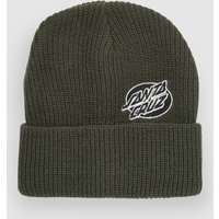 Santa Cruz Mono Lined Oval Dot Beanie sea kelp von Santa Cruz