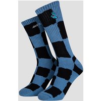 Santa Cruz Screaming Mini Hand Socken dusty blue check von Santa Cruz