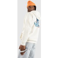 Santa Cruz Screaming Wave Hoodie light grey von Santa Cruz