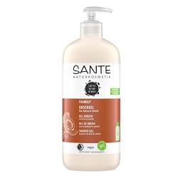 SANTE Naturkosmetik Pflegendes Duschgel mit exotischem Duft, Duschpflege für geschmeidige Haut in Familiengröße, Mit Bio-Kokosnuss und Bio-Aloe Vera, Family Duschgel , 1 x 950 ml von Sante Naturkosmetik