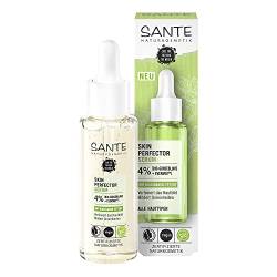 SANTE Naturkosmetik Serum mit Niacinamid-Effekt, Gesichtsserum für einen ebenmäßigen Teint und verfeinerte Poren, Mit pflanzlichem Wirkstoff, Skin Perfector Serum, 30 ml von Sante Naturkosmetik