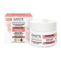 SANTE Naturkosmetik Skin Protection 24h Feuchtigkeitscreme mit Probiotika, Bio-Inca Inchi-Öl & Bio-Sheabutter, nährende Tagescreme, vegane Creme für eine geschmeidige und glatte Haut, 50ml von Sante Naturkosmetik