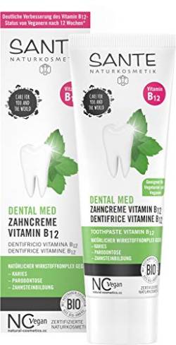 Sante Naturkosmetik Dental Med Zahncreme Vitamin B12, 75 Ml , (1Er Pack) von Sante Naturkosmetik