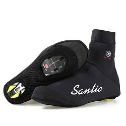 Santic Fahrrad Überschuhe Thermo Radüberschuhe Winter Überschuhe MTB mit Fleece M von Santic