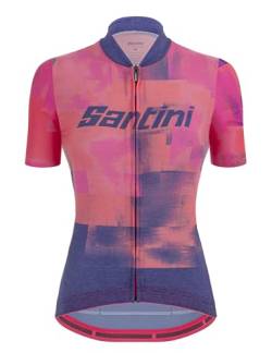 Santini Damen Forza-Maglia Donna Indoor Training Tshirt, AO, S von Santini