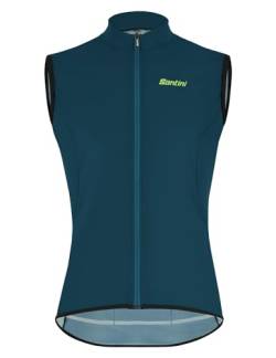 Santini Herren Nebula Puro-Gilet Antivento Weste, TE, L von Santini