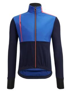 Santini Winterjacke Vega Absolute, Blu, M von Santini