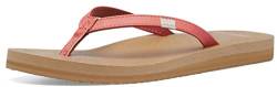 Sanuk Damen Yoga Joy Flipflop, Verbranntes Koralle, 42 EU von Sanuk