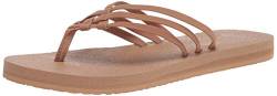 Sanuk Damen Yoga Sandy Flipflop, Tabakbraun, 38 EU von Sanuk