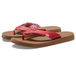 Sanuk Damen Yogamatte Flipflop, Bittersweet Red, 39 EU von Sanuk