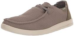 Sanuk Herren Shaka Mesh Sneaker, Fallen Rock, 41 EU von Sanuk