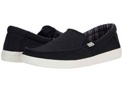 Sanuk Herren Sideline 2 Hemp Sneaker, schwarz, 43 EU von Sanuk