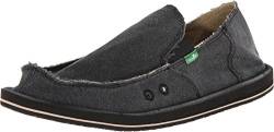 Sanuk Herren Vagabond Slipper, Grau (Charcoal), 41 EU von Sanuk