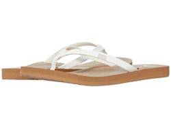 Sanuk Women's Yoga Joy Sandal, White/Tan, 5 M US von Sanuk