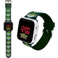 Sarcia.eu Digitaluhr Baby Yoda, Star Wars Dunkelgrüne Kinderuhr, Digital-Armbanduhr von Sarcia.eu