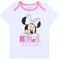 Sarcia.eu Kurzarmbluse Weißes Baby-T-Shirt Minnie DISNEY 9 Monate von Sarcia.eu