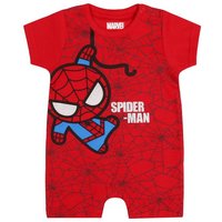 Sarcia.eu Kurzarmbody Roter Einteiler/Body mit Aufdruck von Spider-Man MARVEL, 86 von Sarcia.eu