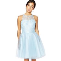 Sarcia.eu Minikleid Kurzes Ballkleid Spitze und Tüll Verlobungskleid Brautjungfernkleid XL von Sarcia.eu