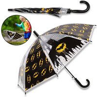 Sarcia.eu Stockregenschirm Batman Automatischer Regenschirm für Jungen, zusammenklappbar, schwarz von Sarcia.eu