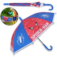 Sarcia.eu Stockregenschirm Rot-blauer Jungen-Regenschirm mit blauem Handgriff SPIDERMAN von Sarcia.eu