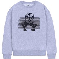 Sarcia.eu Sweatshirt Grauer gefütterter Pullover Übergröße Minnie und Mickey Mouse XS von Sarcia.eu