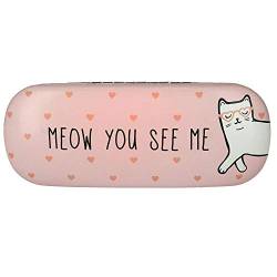 Cutie Cat Meow You See Me Hard Case Sunglasses Reading Holder Cute Kitten von Sass & Belle